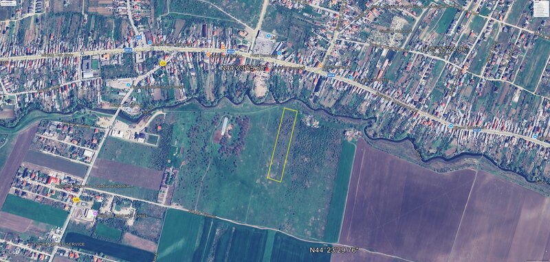 Domnesti, teren 7.100 mp intravilan, 12 e/mp, ideal casa pasiva si off-grid