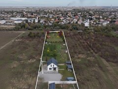 Domnesti, teren 7.100 mp intravilan, 12 e/mp, ideal casa pasiva si off-grid